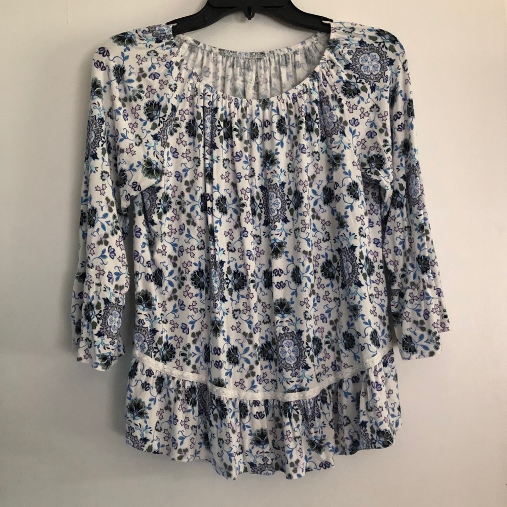 Justice Flower Design Girl Size 14-16